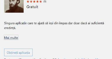 Stire din Tehnologie : Credința, acum și pe mobil. A fost lansată aplicația "Arsenie Boca!"