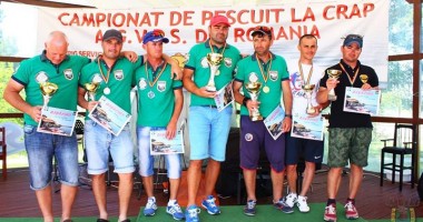 Carp United a câștigat Campionatul de Pescuit la Crap organizat de AGVPS din România pe lacul Corbu - 2