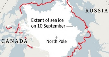 Stire din Actualitate : Calota arctică se topește de două ori mai repede față de acum 40 de ani