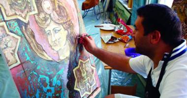 Stire din Cultură-Educație : Artiști străini, la Tabăra de Pictură "Lucian Grigorescu"
