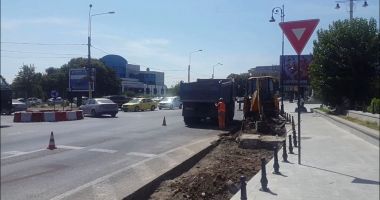 GALERIE FOTO. Asfaltări în Constanța. Se extinde strada Traian - 2