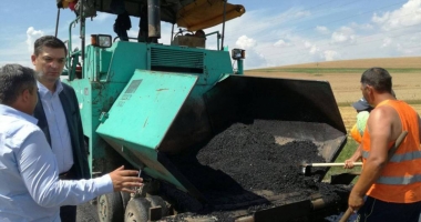 Lucrări de asfaltare în județ. Drumul spre Cetatea Histria, refăcut - 2