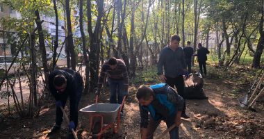 Angajații Direcției de Asistență Socială au făcut curat în jurul creșelor - 2