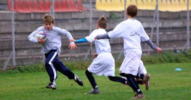 Peste 200 de copii au participat la ediția a II-a a Cupei AR XV la mini-rugby - 7