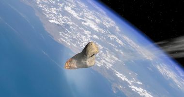 Stire din Tehnologie : Un asteroid se apropie de Pământ azi, înainte de miezul nopții