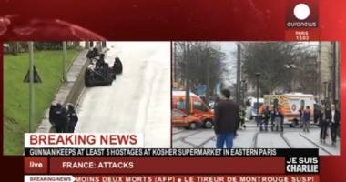 Stire din Actualitate : IMAGINI LIVE. UN NOU ATAC ÎN PARIS! LUARE DE OSTATICI într-o brutărie evreiască