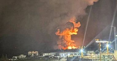 Stire din Actualitate : Depozit de petrol într-un port rusesc de la Marea Neagră, lovit de drone ucrainene