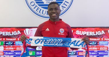 Stire din Sport : Oţelul Galaţi şi-a prezentat noua „perlă”. „Sper ca stadionul să fie mereu plin”