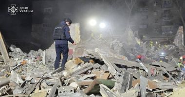 Stire din Actualitate : 9 morți și peste 60 de răniți în atacul de noaptea trecută asupra Kievului