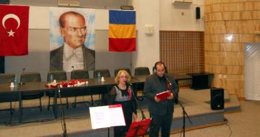 Stire din Cultură-Educație : Ceremonie de comemorare  a lui Mustafa Kemal Atatürk