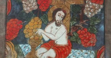 Atelier de icoane pe sticlă cu tema „Iisus viță-de-vie”