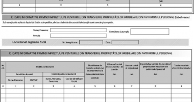 Stire din Economie : Atenție notari! A fost aprobat noul model al declarației 208