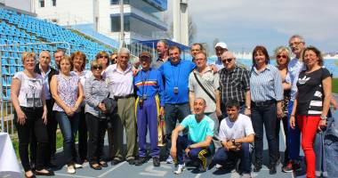Galerie foto. Atletism: Ioan Veliciu, sărbătorit pe pista de atletism - 4