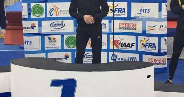 Atletul constănțean Răzvan Grecu,  campion balcanic la Sofia
