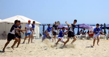 Atmosferă incendiară la Cupa "Cleopatra" la mini rugby pe plajă - 3
