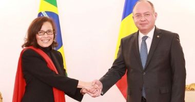 Stire din Politică-Administrație : Ministrul Aurescu a primit-o pe ambasadoarea Braziliei în România