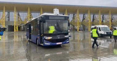Stire din Actualitate : Primul autobuz autonom din România a fost testat cu succes