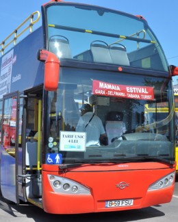 Stire din Social : Autobuzele etajate, scoase din circulație  din 1 septembrie