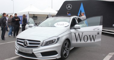 Stire din Economie : Constănțenii pot testa cel mai nou model Mercedes - Benz