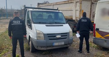 Stire din Social : Încă o autoutilitară confiscată de polițiștii locali constănțeni