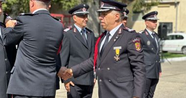 GALERIE FOTO: De ziua lor, mai mulți pompieri constănțeni au fost înaintați în grad - 6