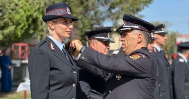 GALERIE FOTO: De ziua lor, mai mulți pompieri constănțeni au fost înaintați în grad - 7