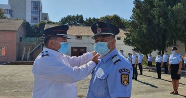Avansări în grad și recompense morale la ISU Dobrogea - 2