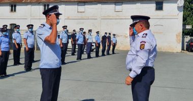 Stire din Eveniment : Avansări în grad și recompense morale la ISU Dobrogea