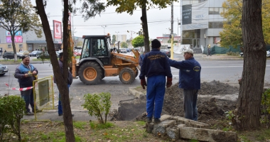 CET sapă groapa sistemului centralizat de termoficare - 5