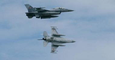 Stire din Eveniment : Rușii au atacat cu drone punctul de trecere al frontierei de la Isaccea. MApN a ridicat două F-16 în aer