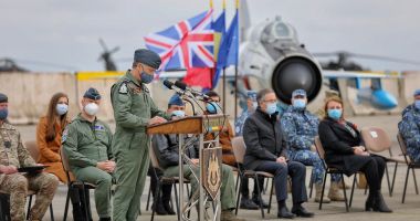 Detașamentul britanic a preluat frâiele Poliției Aeriene la Mihail Kogălniceanu - 2