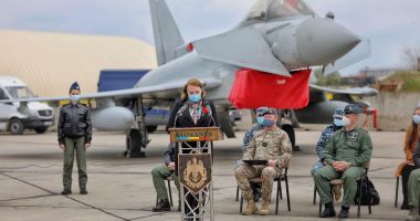 Detașamentul britanic a preluat frâiele Poliției Aeriene la Mihail Kogălniceanu - 3