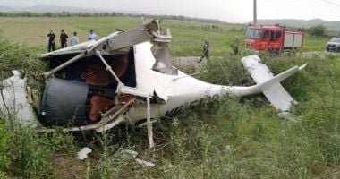 Stire din Eveniment : Avion de mici dimensiuni, ATERIZARE FORȚATĂ. Care e starea pilotului