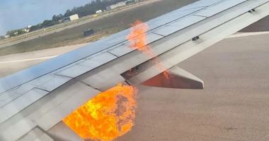 Stire din Actualitate : Avion cu 273 de pasageri la bord, aterizare de urgenţă cu un motor în flăcări. „Am trimis SMS-uri de adio”
