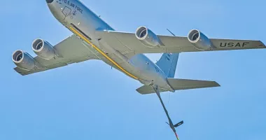 Avioane americane efectuează primele misiuni de realimentare în aer din România