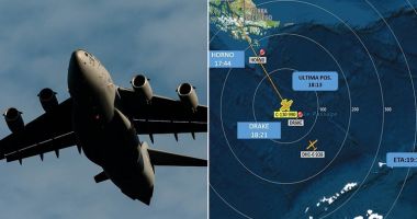 "Imposibil să fie supraviețuitori!" IMAGINI DRAMATICE cu avionul dispărut în zona Drake. Galerie foto - 6