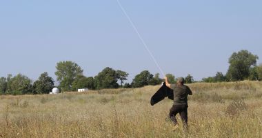 Avion fără pilot, lansat în stratosferă, la Poligonul Capu Midia - 3