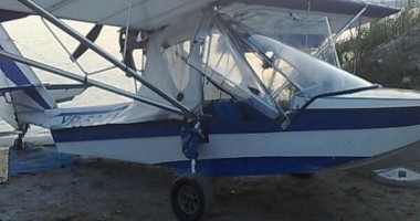 Un avion de mici dimensiuni s-a prăbușit în Siutghiol