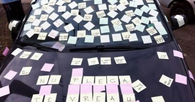 Stire din Eveniment : Avocat condamnat pentru hărțuire. A lăsat mesaje scrise pe mașina amantei sale și a partenerului ei