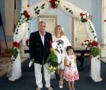 Patronul restaurantului Pelican, Dumitru Burcin, s-a însurat a treia oară cu aceeași femeie
