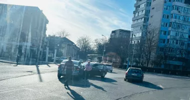 Accident rutier pe strada Traian din Constanța - 2