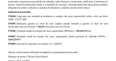 CENTRALĂ ELECTRICĂ FOTOVOLTAICĂ PENTRU CONSUMUL PROPRIU DE ENERGIE ELECTRICĂ ÎN COMUNA CUMPĂNA, JUDEȚUL CONSTANȚA - 2