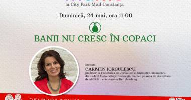 Stire din Social : Banii nu cresc în copaci. Educație financiară pentru copiii din Constanța