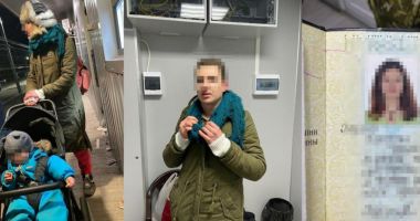 Stire din Actualitate : Un bărbat ucrainean a încercat să treacă frontiera cu România îmbrăcat în femeie