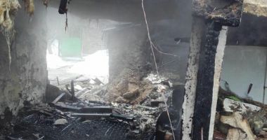 Bărbat rănit grav într-un incendiu teribil - 2