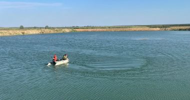 Un bărbat s-a înecat, iar altul e dat dispărut; cei doi plecaseră la pescuit