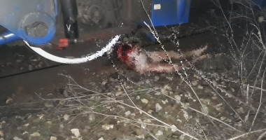 Stire din Eveniment : MOARTE SUSPECTĂ, la Constanța! Sub roțile trenului, pe jumătate gol pușcă