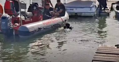 Stire din Eveniment : O maşină a căzut în Dunăre cu tot cu barca pe care o tracta
