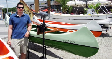 Stire din Economie : Barca pescarilor din Mediterana și canoea cu motor electric - vedetele "Tomis Yacht"