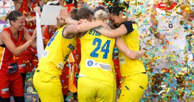 Stire din Sport : "Acvilele", calificare spectaculoasă la Europenele de baschet 3x3
